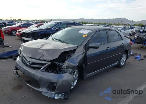 2013 Toyota Corolla S/Le from USA, damaged, VIN 5YFBU4EE3DP197606